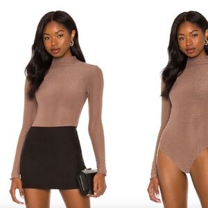 NBD Shanaya Bodysuit Small Chestnut